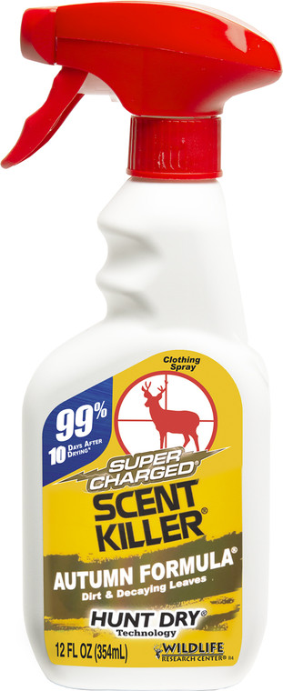 Wildlife Research 1572 Scent Killer Super Charged Cover Scent Autumn Scent 12 oz Trigger Spray - 1572