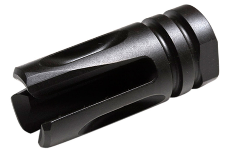 Wilson Combat TRATHG68 AccuTac Flash Hider Black Matte Melonite Steel with 5824 tpi Threads 1.99 OAL   .865 Diameter for 30 Cal ARPlatform - TRATHG68