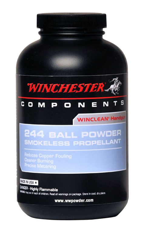 Winchester Powder 2441 Ball Powder 244 Winclean Pistol 1 lb - 2441 Winchester Powder 2441 Ball Powder 244 Winclean Pistol 1 lb - 2441