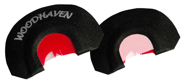 Woodhaven WH304 Red Ninja Half Venom Diaphragm Call Triple Reed Attracts Turkeys Black - WH304