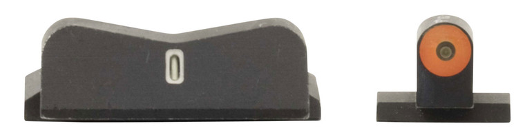 XS Sights SW0029S5N DXT2 Big Dot Night Sights fits Glock  Black  Green Tritium Orange Outline Front Sight Green Tritium White Outline Bar Rear Sight - SW0029S5N XS Sights SW0029S5N DXT2 Big Dot Night Sights fits Glock  Black  Green Tritium Orange Outline Front Sight Green Tritium White Outline Bar Rear Sight - SW0029S5N