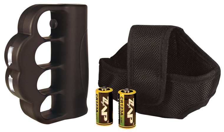 Zap ZAPBK950 Blast Knuckles Stun Gun Range of Contact Polymer - ZAPBK950