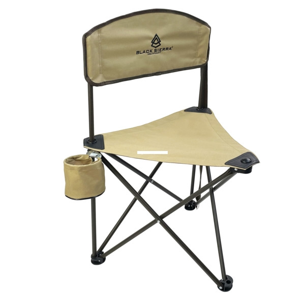 Black Sierra Equipment - Hch-031-tan-bse Tri-lite Stool - HCH-031-TAN-BSE