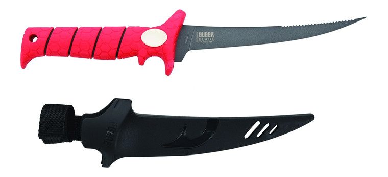 Bubba 1213884 7 Inch Tapered Flex - Back Serrated, Bubba - 1213884