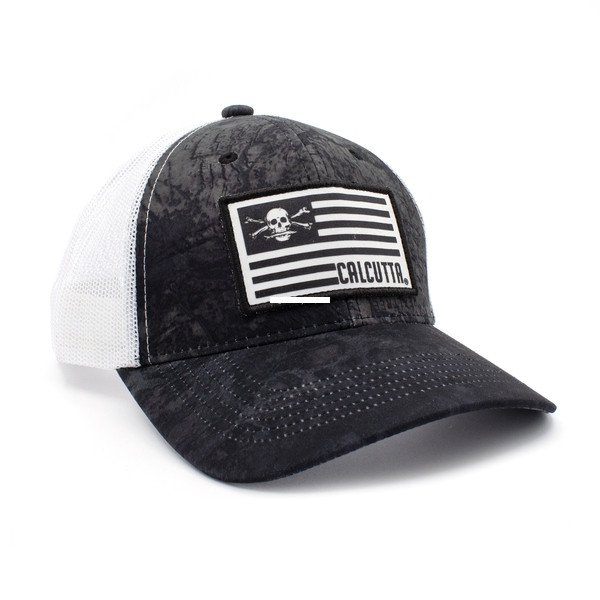 Calcutta C251285 Realtree Wave3 - Camo With White Mesh Cap Adjustable - C251285