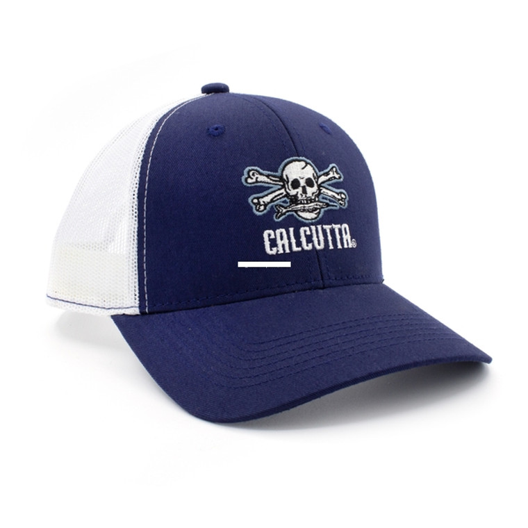 Calcutta C251291 Dark Royal Blue - With White Mesh Cap Adjustable Snap - C251291