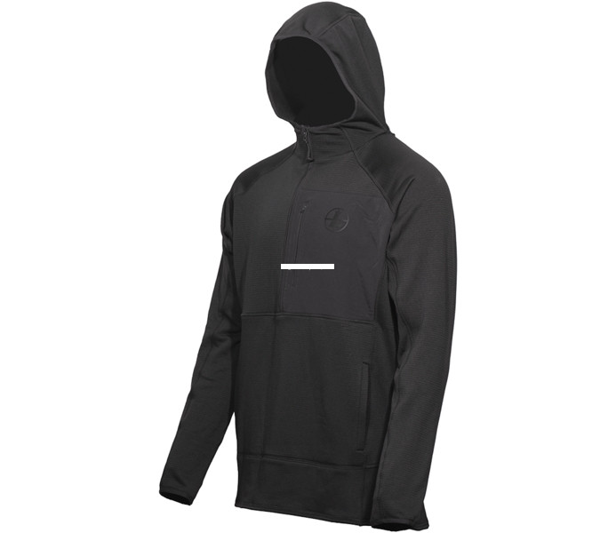 Leupold 185284 Velum Grid Fleece - Pullover Charcoal L - 185284