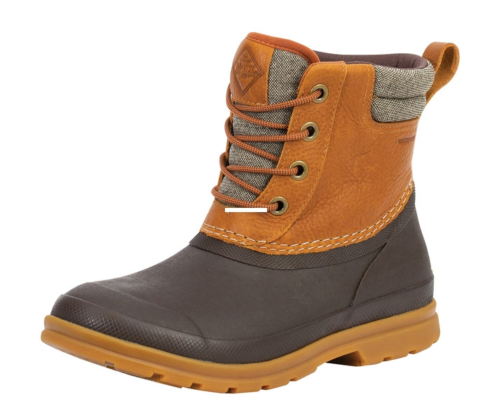 Muck Odlw-902 Women's Originals - Duck Lace Tan/dark Brown Size 6 - ODLW-902