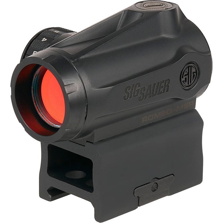 Sig Sauer Sormsr102 Romeo-msr Gen - Ii Compact Green Dot Sight, 1x20mm - SORMSR102