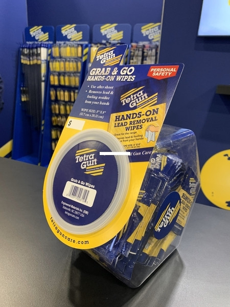 Tetra Tg312b Gun Hands On Lead - Removal Wipes Bowl (100 Count) - TG312B