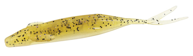 Zoom 154462 4" Winged Fluke, 6pk - Champagne Pepper Pearl - 154462 Zoom 154462 4" Winged Fluke, 6pk - Champagne Pepper Pearl - 154462