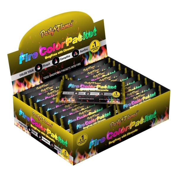 Party Flames Pfc-20050 50 Unit - Counter Display Bugfree W/citronella - PFC-20050