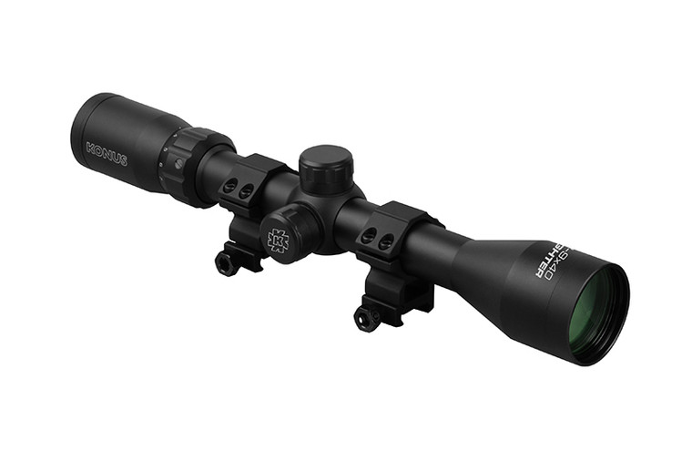 Konus - Fighter Scope 3-9x40 With Rings - 7352