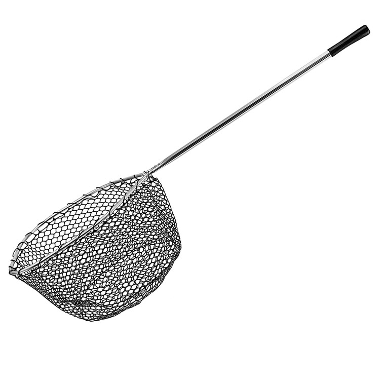 American Maple - Landing Net-rubber Netti Black 24in Hoop 33 Hdl R -