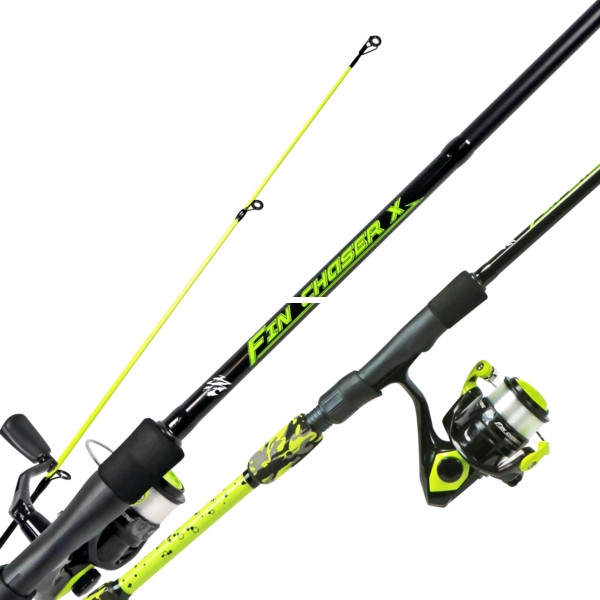 Okuma - Okuma Fin Chaser X Combo Spinning Grn 8ft 2pc Mh -