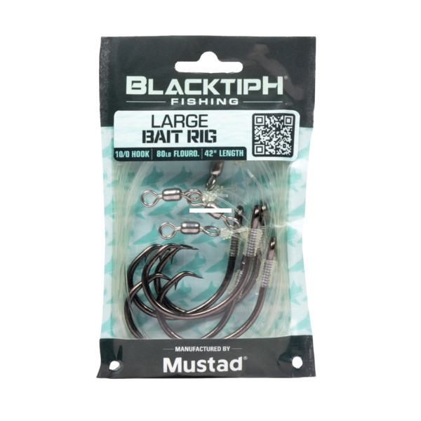 Mustad - Blacktiph Live Bait Rig Live Bait Large -
