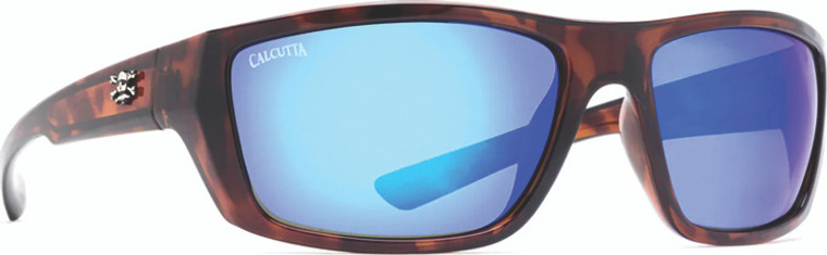 Calcutta - Plrzd Shock Wve Sunglass Tortoise/blue Mirror - 2405-0239 Calcutta - Plrzd Shock Wve Sunglass Tortoise/blue Mirror - 2405-0239