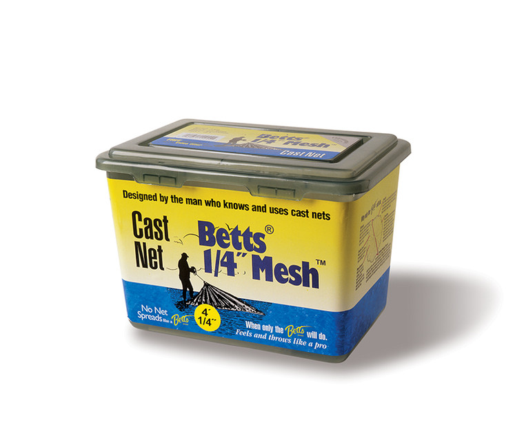 Betts - Series 25 Cast Net 6ft 1/4in Clear Mesh -
