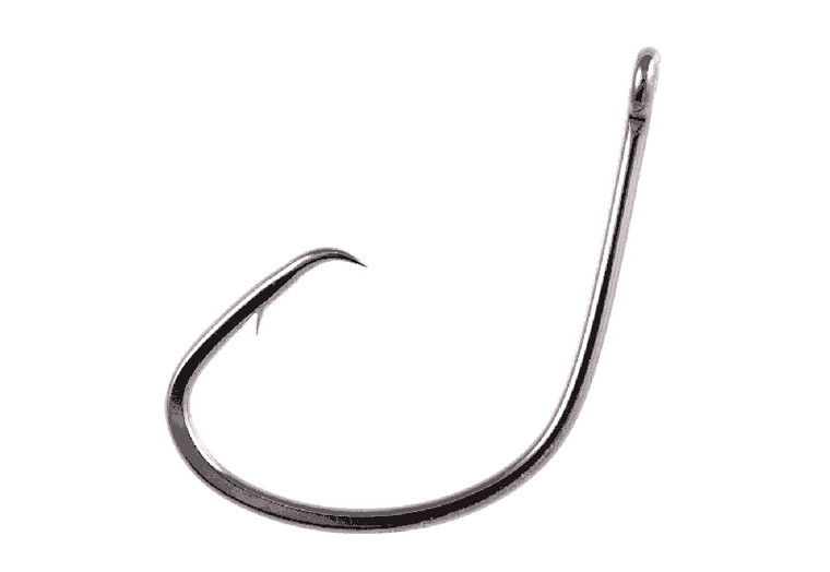 Owner - Mutu Lite Circle Hook Pr Blk Chrome 2/0 34pk -