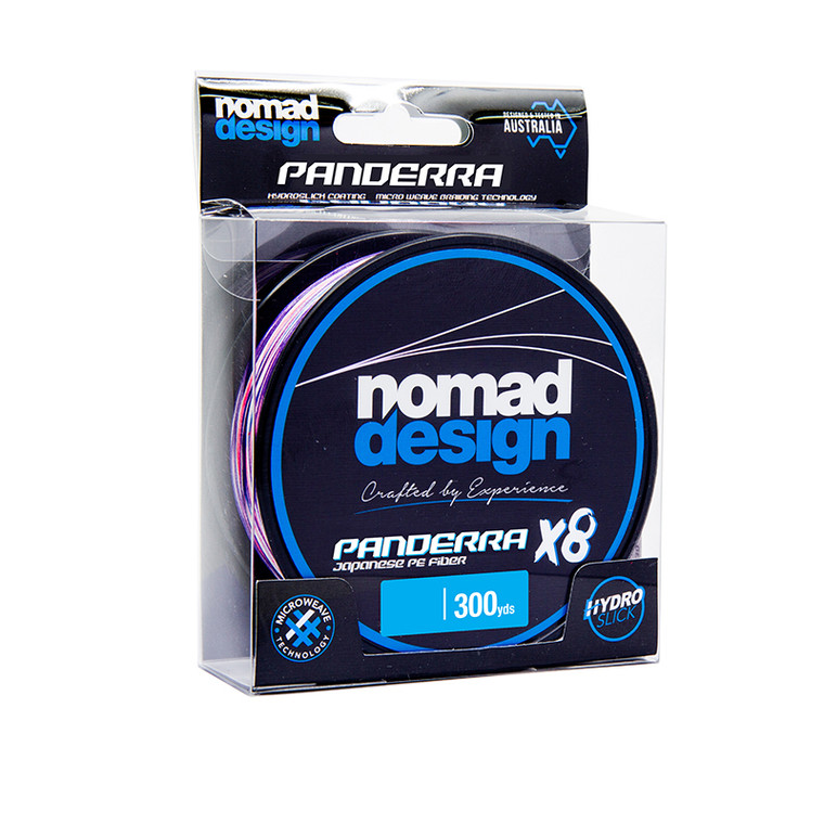 Nomad - Panderra X8 Braid Multicolour 80lb 300yd -
