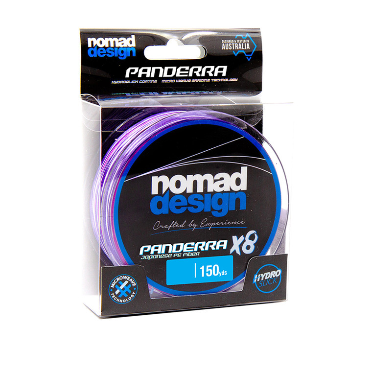 Nomad - Panderra X8 Braid Multicolour 30lb 150yd -