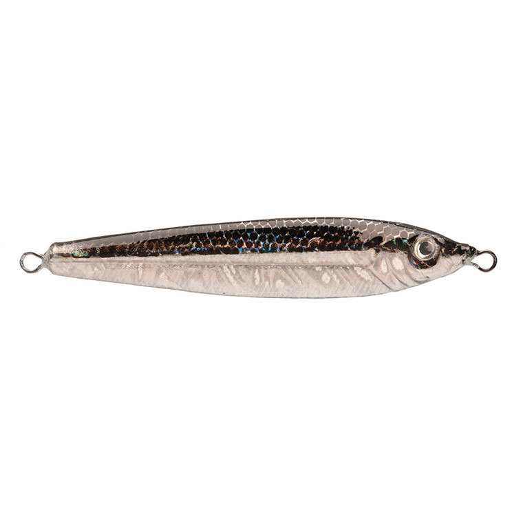 P-Line - P-line Laser Minnow 3/4oz Silver Black -