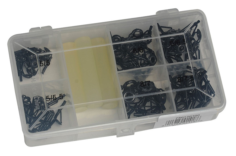P-Line - Rod Tip Repair Assortmen 87pc W/glue Small Tips -