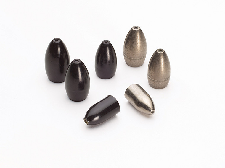Bullet Weight - Tungsten Bullet Weights Black 1/2oz 2pc -