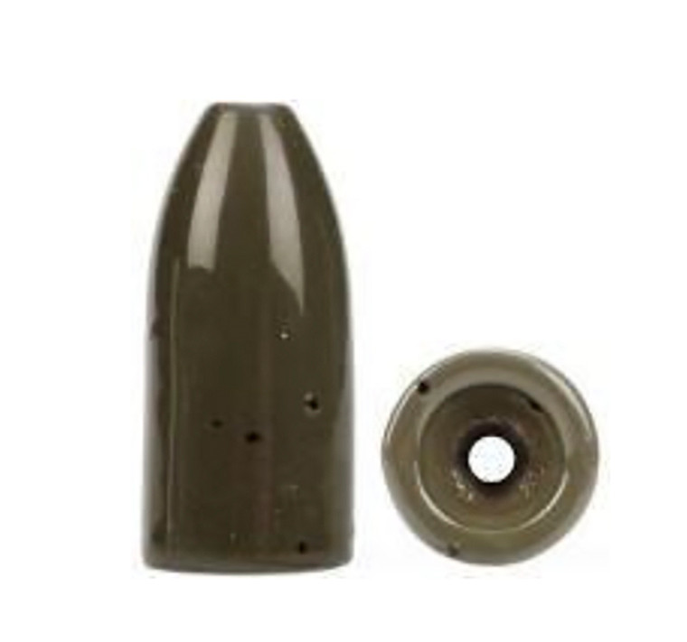 Bullet Weight - Tungsten Bullet Weights Green Pumpkin 3/4oz 1pc -