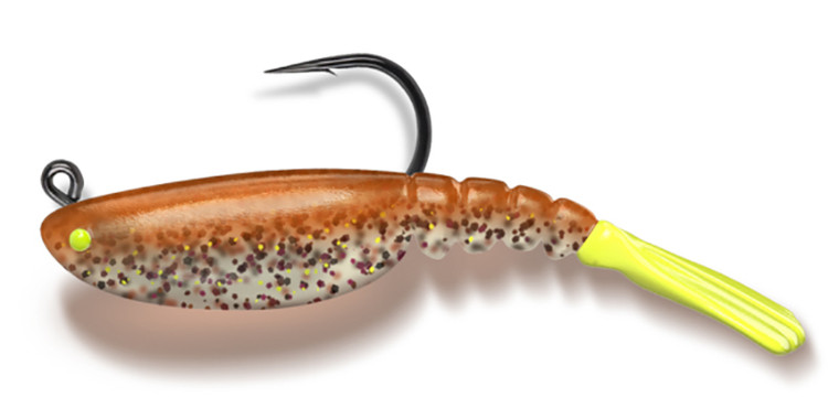 Vudu - Vudu Mambo Shrimp 3in 1/8oz 2pk Cop Penny/ -