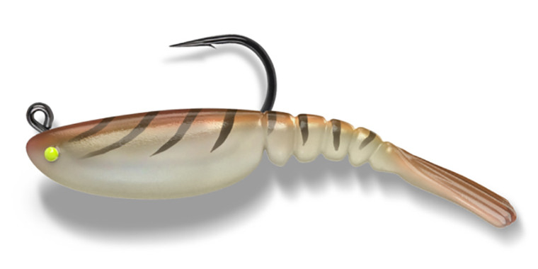 Vudu - Vudu Mambo Shrimp 3in 1/8oz 2pk Natural -