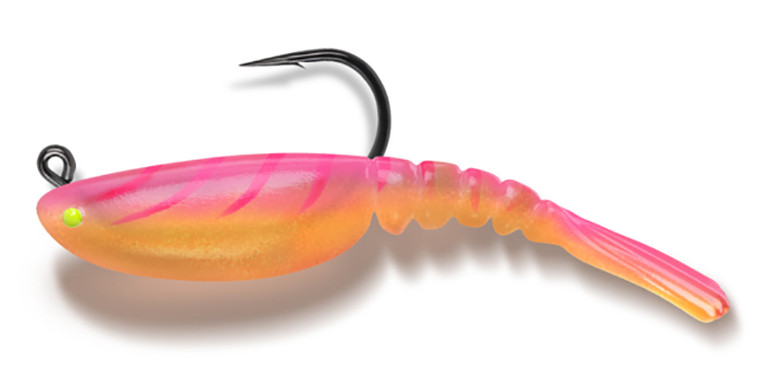 Vudu - Vudu Mambo Shrimp 3in 1/8oz 2pk Pink -
