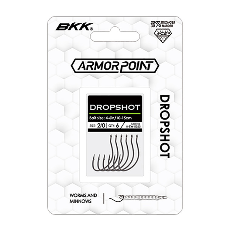 BKK - Armor Point Hook Dropshot #1 6pk -