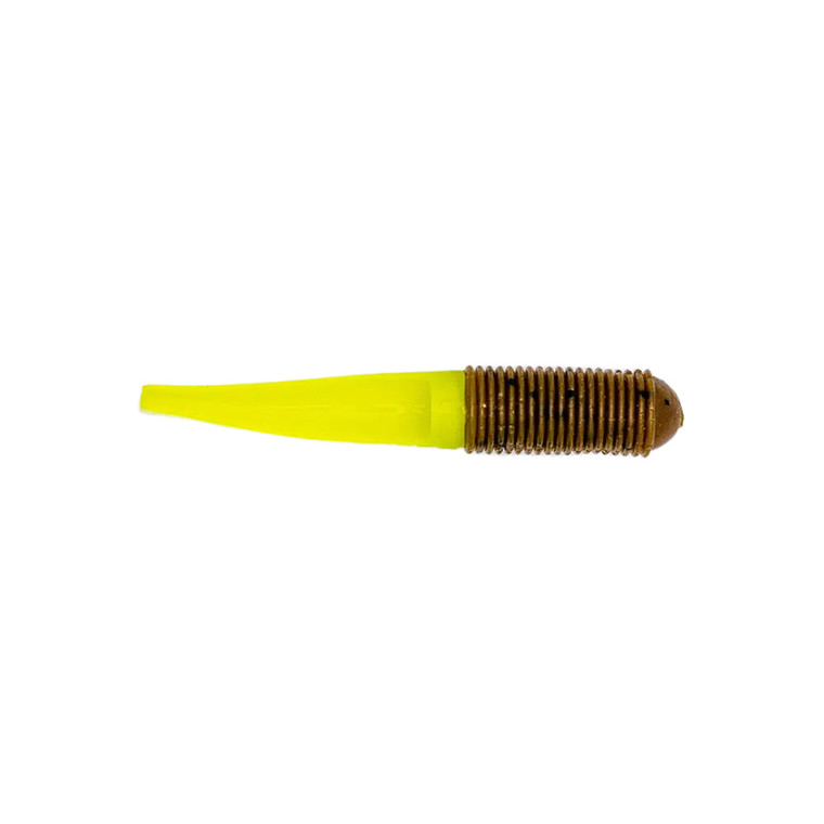ACC Crappie Stix - Crappie Snax The Shank 1.75in 12pk Mudbutter -