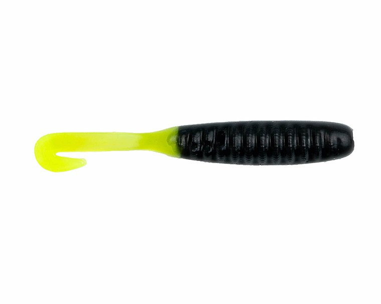Baitfuel - Baitfuel Nanovibe 2in 18pk Black Chartreus - Baitfuel - Baitfuel Nanovibe 2in 18pk Black Chartreus -