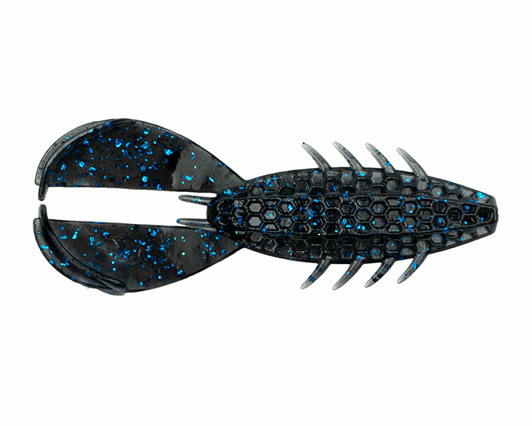 Netbait - Hextek The Rascal 3.5in 8pk Black Blue Flk -