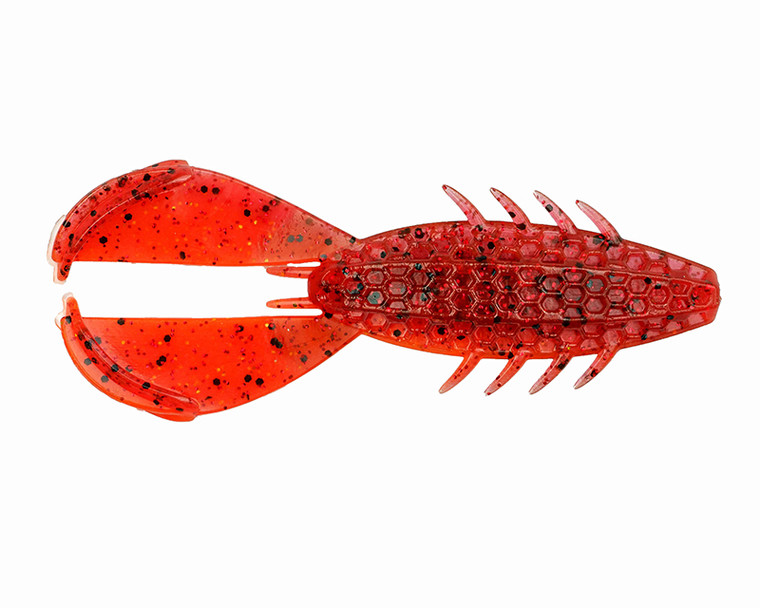 Netbait - Hextek The Rascal 3.5in 8pk Fire Craw -
