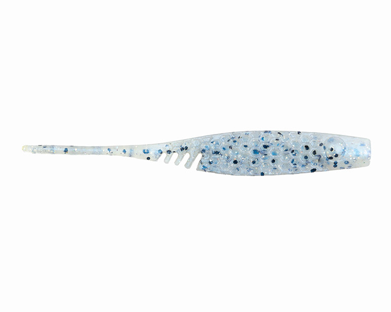 Netbait - Hextek Eko Shad 4in 8pk Blue Pearl Holo -