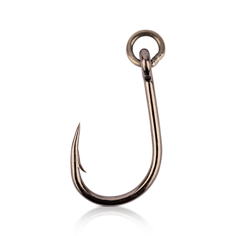 Mustad - Oshaughnessy Ringed Hook Blk Ni 3x Sz1 7pk -