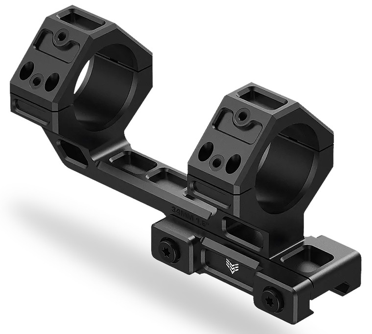 Swampfox Optics Shrm30m2 Hostile Engagement Mount Black 7075 Aluminum 30mm Tube - SHRM30M2