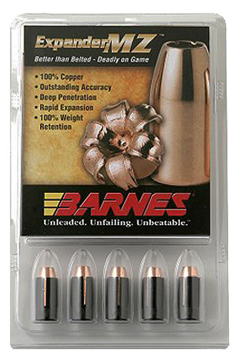 Barnes Bullets 30506 Expander Mz Muzzleloader 45 Expandermz Hollow Point 195gr 15rdbox - 30506