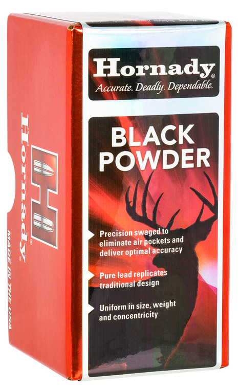 Hornady 6090 Lead Balls 50cal Lead Ball 100 Per Box25 Case - 6090