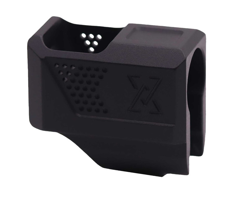 True Precision Inc Tpp365cmpbl Truelock Ultimate Compensator Black Type 3 Hard Anodize 7075 T6 Aluminum Compatible W Sig P365microsas - TPP365CMPBL