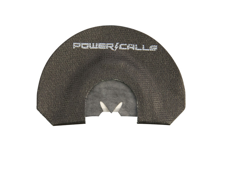 Power Calls 24231 Cutter Diaphragm Call Turkey Hen Sounds Attracts Turkeys Black - 24231