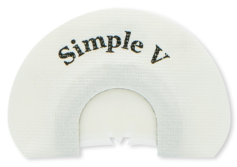 Rolling Thunder Game Call Tc006sv Simple Diaphragm Call 2 Reed Vcut Attracts Turkey Species - TC006SV