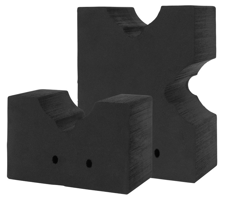 Allen 2458 Soft Rock Shooting Rest Black Foam Front And Rear Bag - 2458