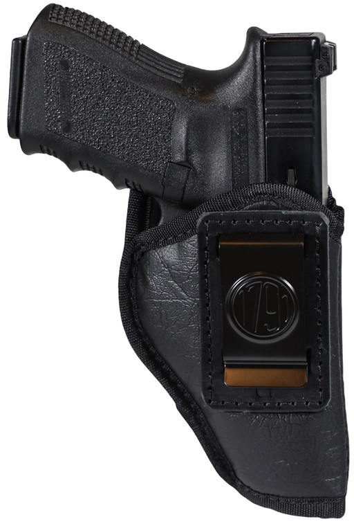 1791 Gunleather Ecoc1blkr Ecocarry Iwb Size Compact Black Right Hand - ECOC1BLKR