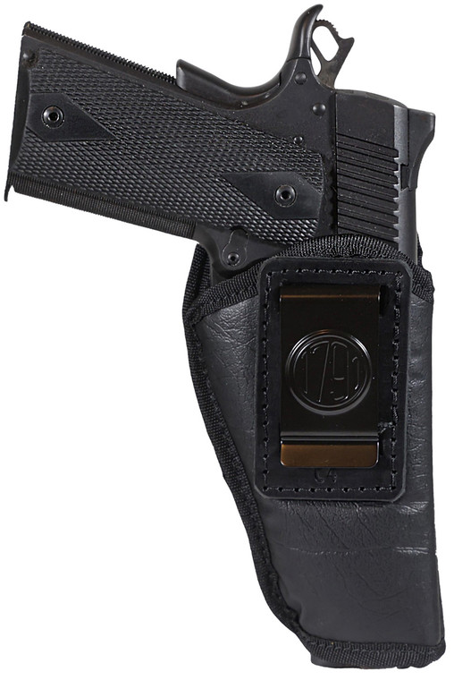 1791 Gunleather Ecoc4blkr Ecocarry Iwb Compact Long Black Right Hand - ECOC4BLKR