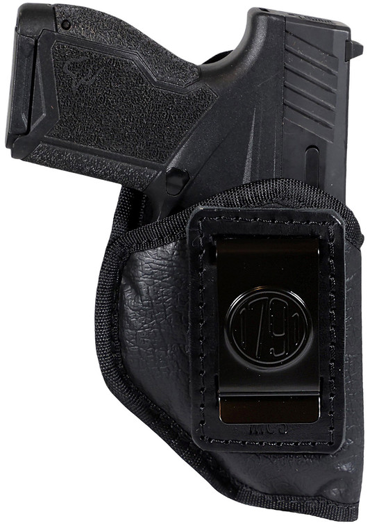 1791 Gunleather Ecomc3blkr Ecocarry Iwb Medium Black Right Hand - ECOMC3BLKR