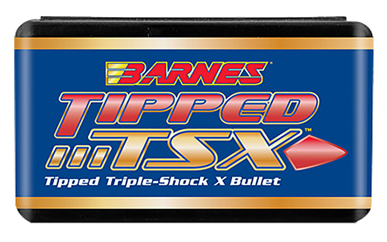 Barnes Bullets 30362 Tipped Tsx 30cal 110gr Flat Base 50box - 30362